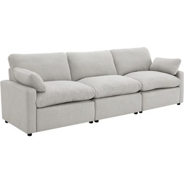 Collins Modular Power Sofa In Grey