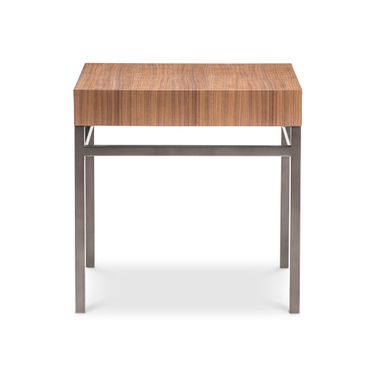 Collins Side Table In Brown