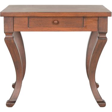 Colman Brown 1-Drawer Storage Side Table