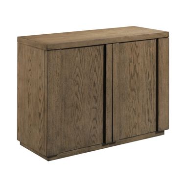 Colson Door Chest In Medium Stain