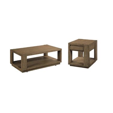 Colson Occasional Table Set In Medium Stain