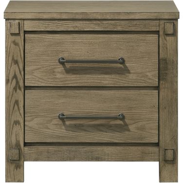 Colton Nightstand In Antique White Oak