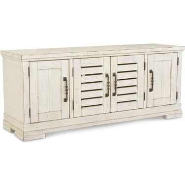 Coming Home Entertainment Console In Chalk
