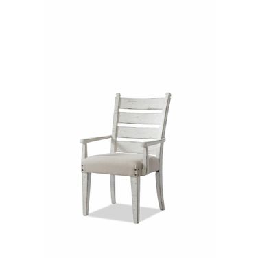 Coming Home Gathering Arm Chair Set of 2 In Chalk