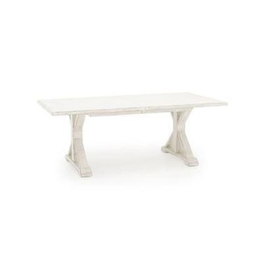 Coming Home Rectangular Dining Table In Chalk