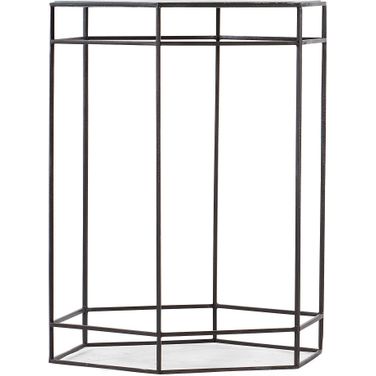 Commerce And Market Accent Table In Brown