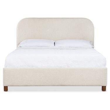 Commerce and Market Bridget King Upholstered Bed In Beige