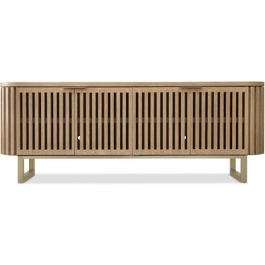 Commerce and Market Easton Entertainment Console In Light Wood