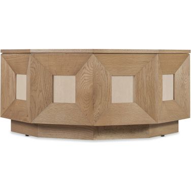 Commerce and Market Haven Cocktail Table In Medium Wood