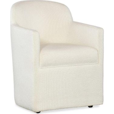 Commerce and Market Commerce and Market Izabela Upholstered Arm Chair In White