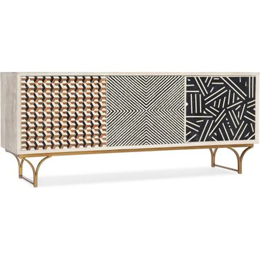 Commerce And Market Jaiden Three Door Credenza
