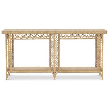 Commerce and Market Knot Kidding Console Table In Light Natural