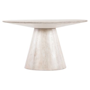 Commerce and Market Madison Round Dining Table In White