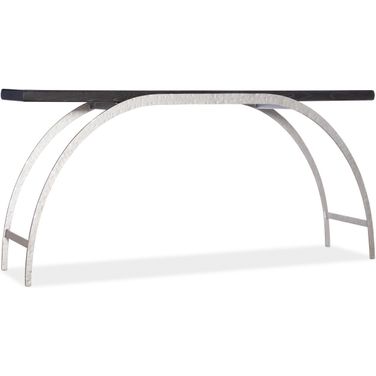 Commerce And Market Metal And Wood Console