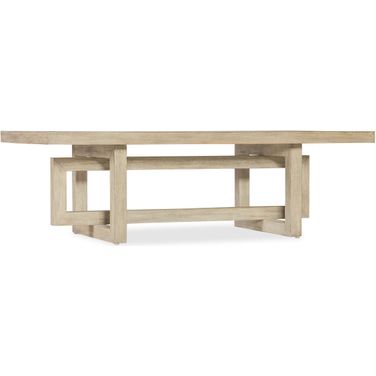 Commerce and Market Modern Rectangle Cocktail Table In Light Wood