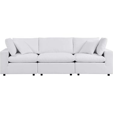 Commix Sunbrella Outdoor Patio Sofa In White
