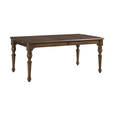 Commonwealth Corso Leg Table In Warm Brunette