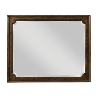 Commonwealth Dennison Mirror In Warm Brunette