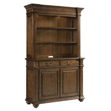 Commonwealth Monte Buffet with Hutch In Warm Brunette