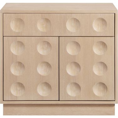 Compass Night Stand In Natural and Natural