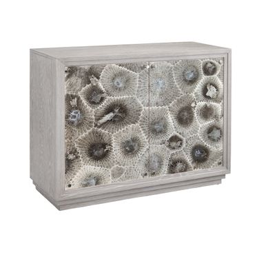 Compass Peninsula Ridge Bar Cabinet In Gray