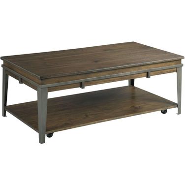 Composite Rich Espresso Rectangular  Lift Top Coffee Table