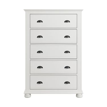 Conaughey 5-Drawer Chest In White