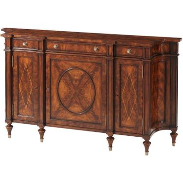 Concave Side Cabinet Sideboard