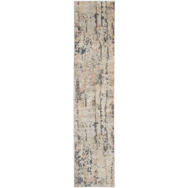 Concerto 2'2" x 20' Modern Indoor Rug In Beige Grey