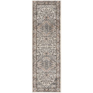 Concerto 2'2" x 6' Indoor Rug In Ivory Grey