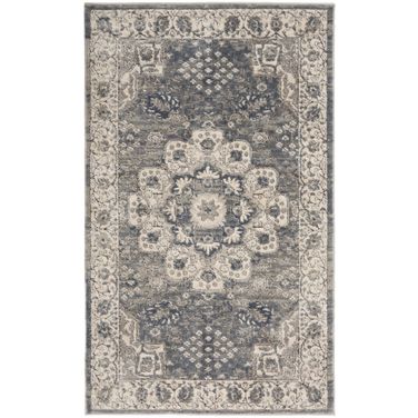 Concerto 3' x 5' Indoor Rug In Grey and Ivory