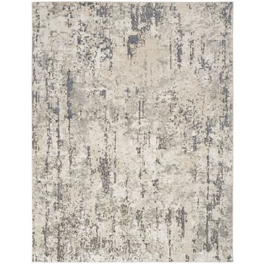 Concerto 7' x 10' Indoor Rug In Ivory Blue Grey
