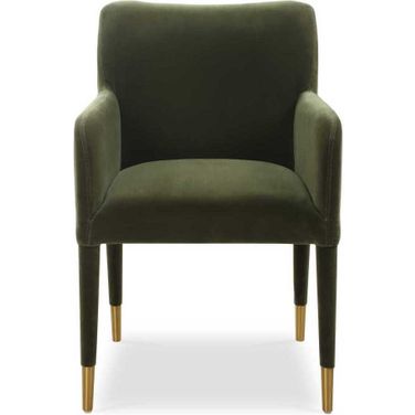 Conifer Moss Dining Arm Chair In Green