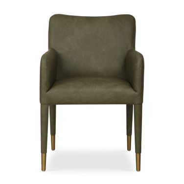 Conifer Pine Dining Armchair In Green