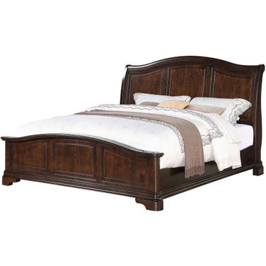 Conley Cherry King Panel Bed