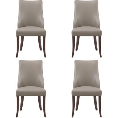 Connie Dining Chair Set of 4 In Taupe