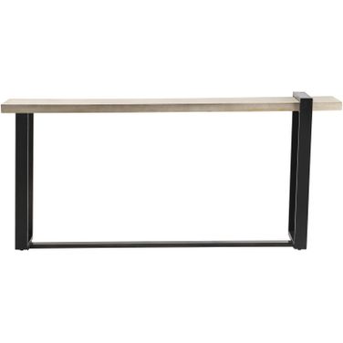 Console/Sofa Table In Cream and Black