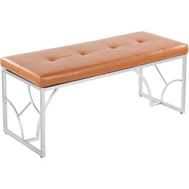 Constellation Bench In Camel/Chrome