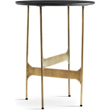 Constellation Occasional Side Table In Charcoal