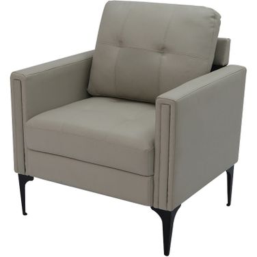 Contemporary Arm Chair In Beige