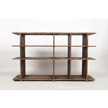 Conundrum Bookcase In Grey Wash