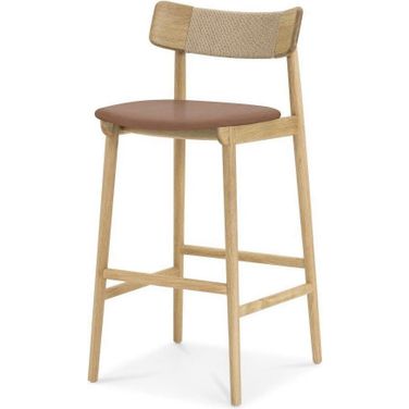 Converse Bar Stool In Natural