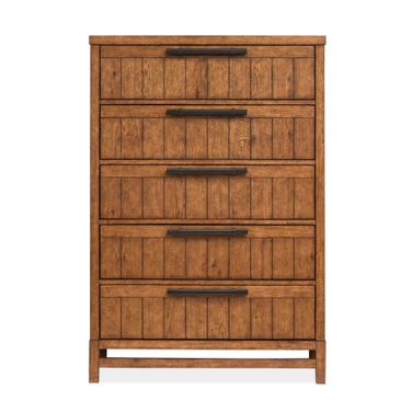 Conway Drawer Chest In Honey Wheat
