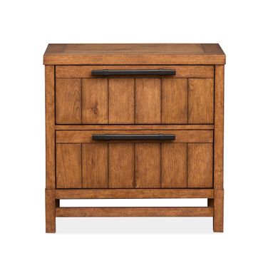 Conway Drawer Nightstand In Honey Wheat