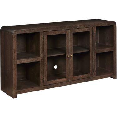 Cooper 66 Inch Console with 2 Doors In Dark Cocoa