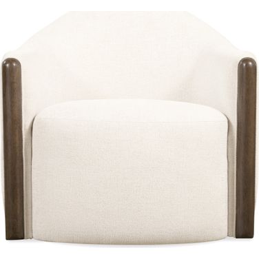 Cora Swivel Chair In Beige
