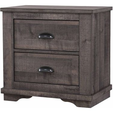 Coralee Night Stand In Grey