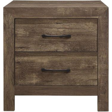 Corbin Rustic Brown Nightstand