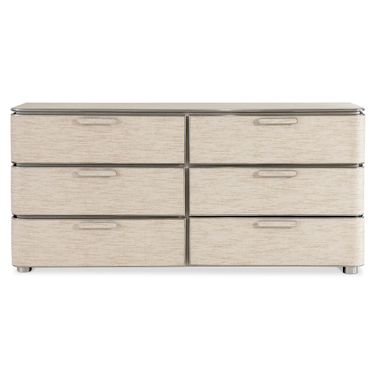 Corinne Dresser In Beige and Tan