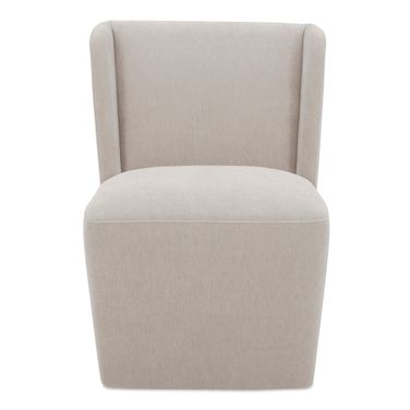 Cormac Rolling Dining Chair In Warm Sand